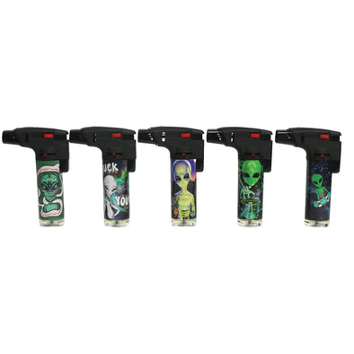 Dual Flame Soul Brand - Alien Print Torches