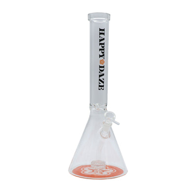 16" Happy Daze Water Pipe with Ice Catcher and Disc Perc