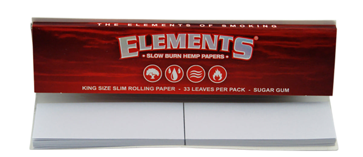 Red Elements Hemp Cigarette Papers - Infyniti Scales
