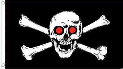 Flag - Red Eye Pirate