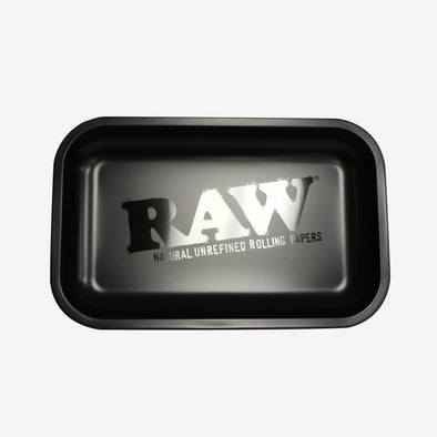 Raw Metal Rolling Tray - Murder Design