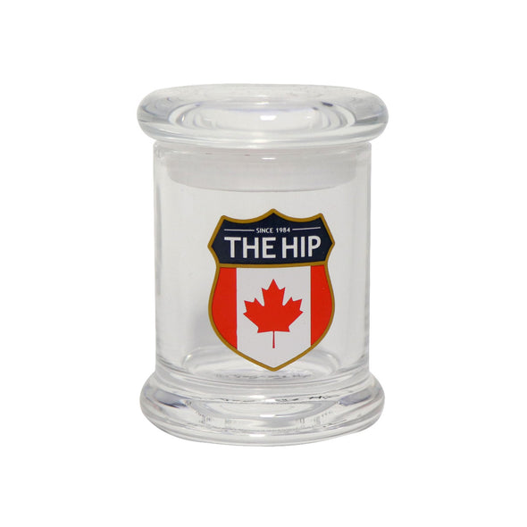 The Tragically Hip Glass Storage Jars - Hip Crest